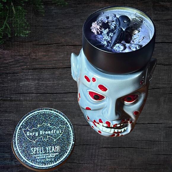 Spell Yeah!  Wickless Candle: Crystallized Ginger & Spiced Amber Scent - Picture 6 of 8